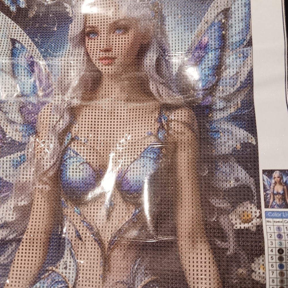 Fantasy Character Diamond Art Paint Kit 30x40 - Picture 4 of 5